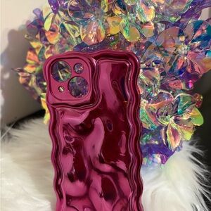 Metallic Pink Phone Case